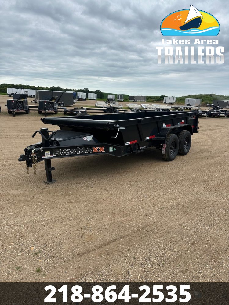 2026 RAWMAXX 83X14 LPX DUMP TRAILER
