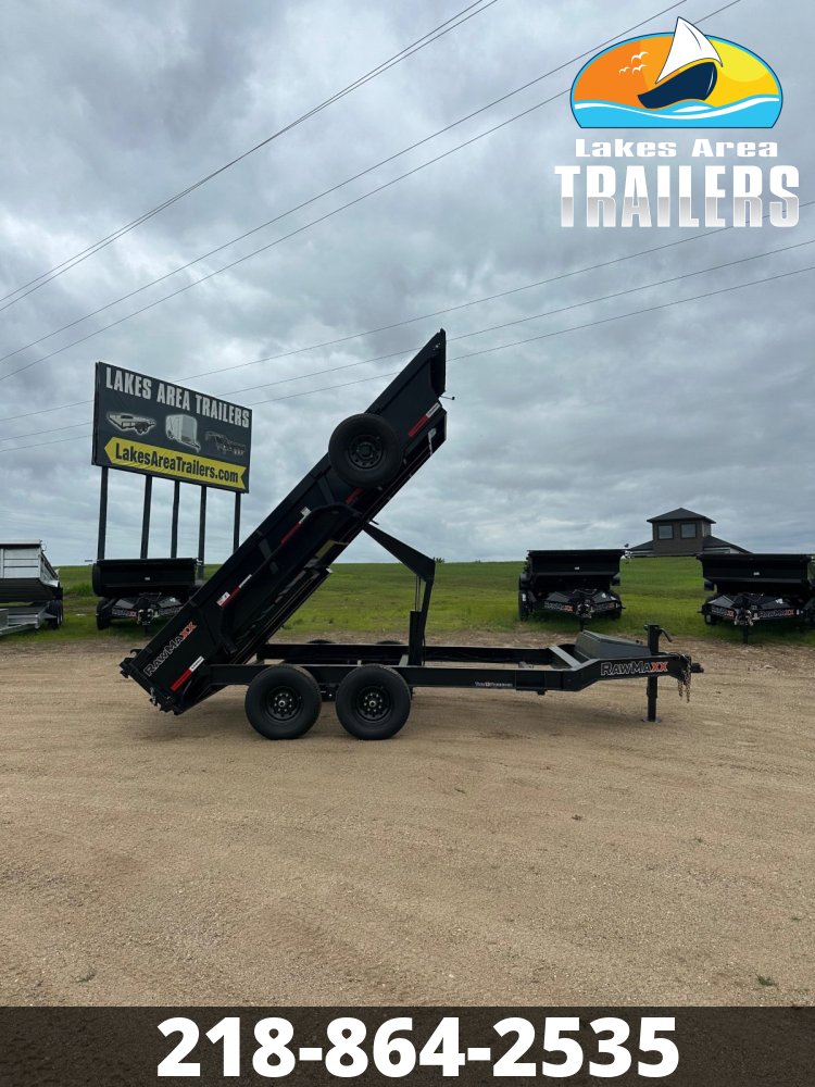 2026 RAWMAXX 83X14 LPX DUMP TRAILER
