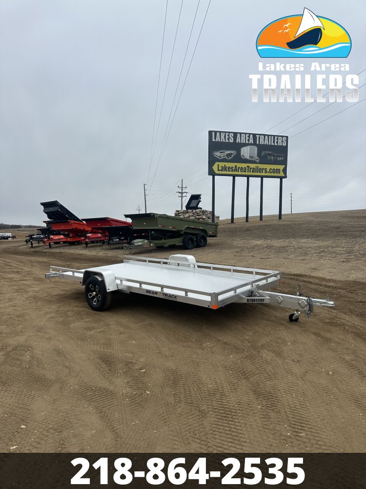 2026 BEAR TRACK 81''X176'' ALUMINUM UTILITY TRAILER