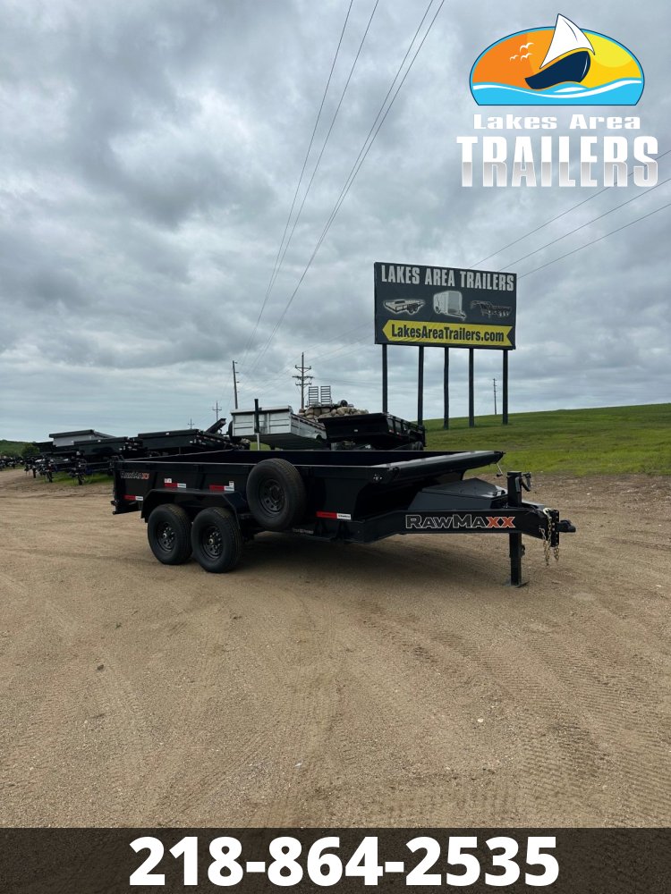 2026 RAWMAXX 83X14 LPX DUMP TRAILER