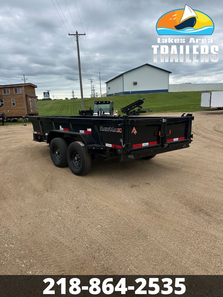 2026 RAWMAXX 83X14 LPX DUMP TRAILER