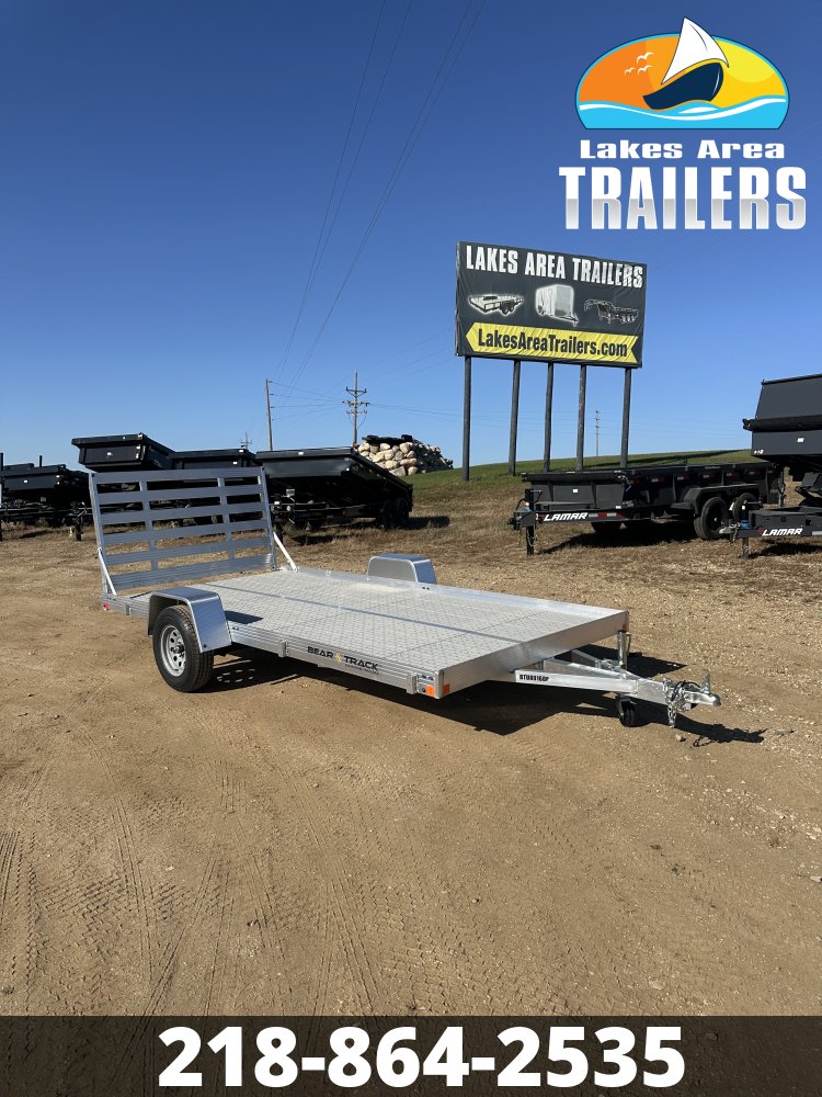 2027 BEAR TRACK 80''X168'' ALUMINUM UTILITY TRAILER