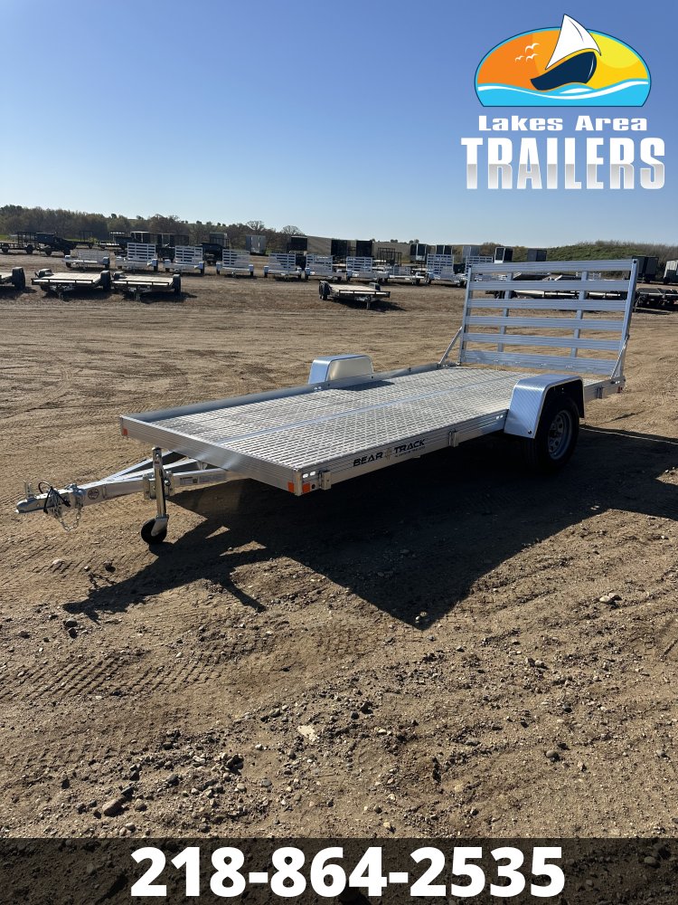 2027 BEAR TRACK 80''X168'' ALUMINUM UTILITY TRAILER