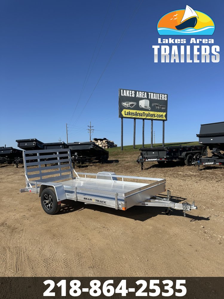 2027 BEAR TRACK 76''X144'' ALUMINUM UTILITY TRAILER