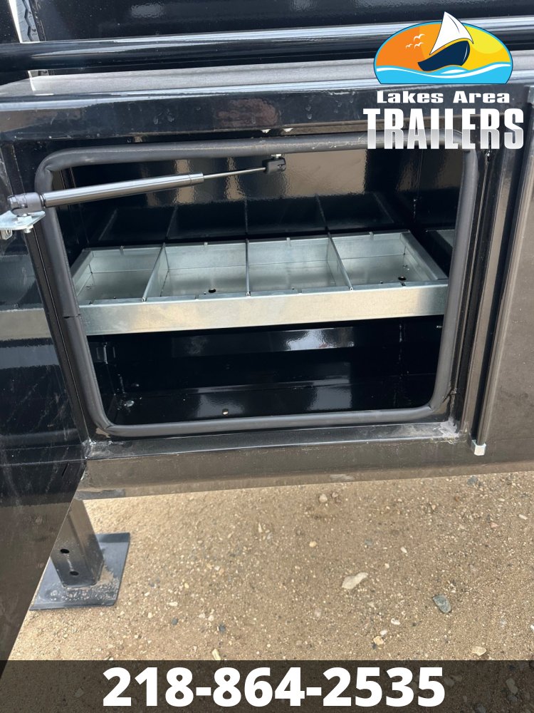 2026 RAWMAXX 83X14 LPX GOOSENECK DUMP TRAILER