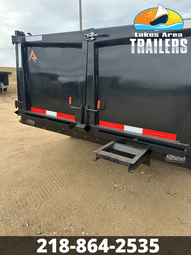 2026 RAWMAXX 83X14 LPX GOOSENECK DUMP TRAILER