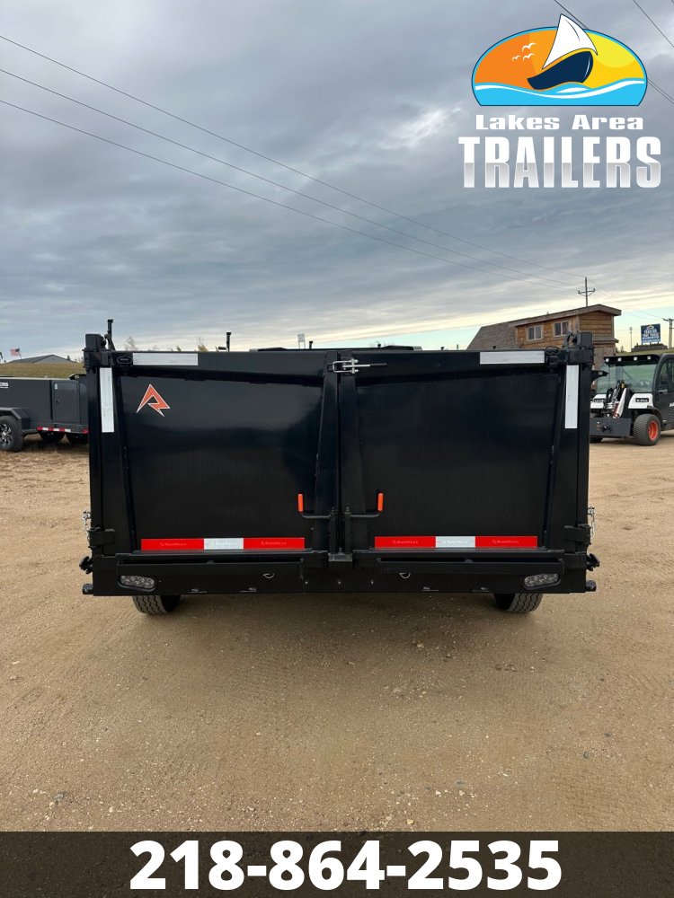 2026 RAWMAXX 83X14 LPX GOOSENECK DUMP TRAILER