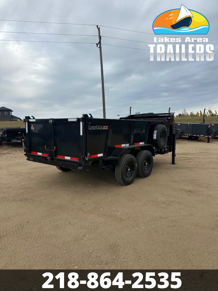 2026 RAWMAXX 83X14 LPX GOOSENECK DUMP TRAILER