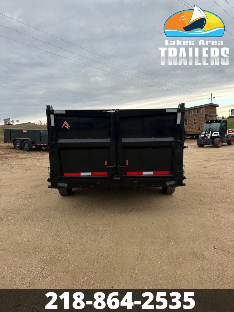 2026 RAWMAXX 83X14 LPX GOOSENECK DUMP TRAILER