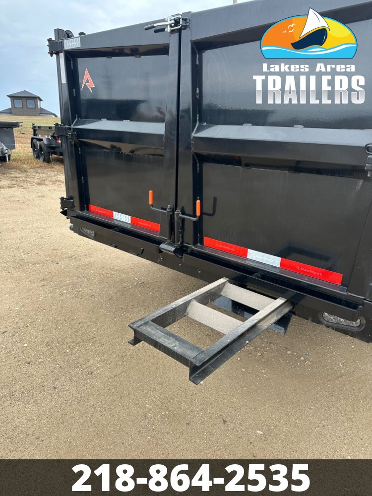 2026 RAWMAXX 83X14 LPX GOOSENECK DUMP TRAILER