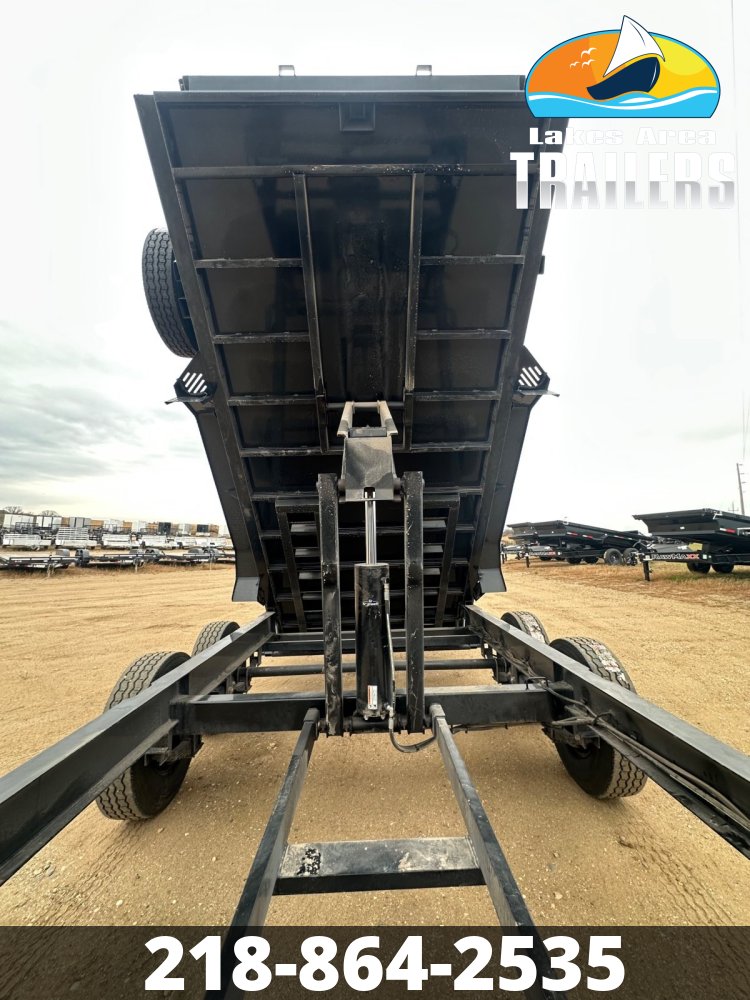 2026 RAWMAXX 83X14 LPX GOOSENECK DUMP TRAILER