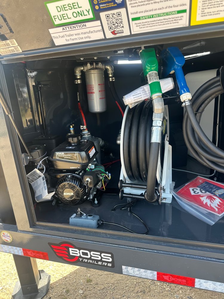 2026 BOSS 990 FUEL TRAILER WITH DEF