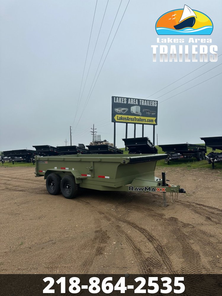 2026 RAWMAXX 83X14 PKX DUMP TRAILER