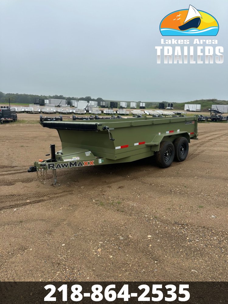 2026 RAWMAXX 83X14 PKX DUMP TRAILER