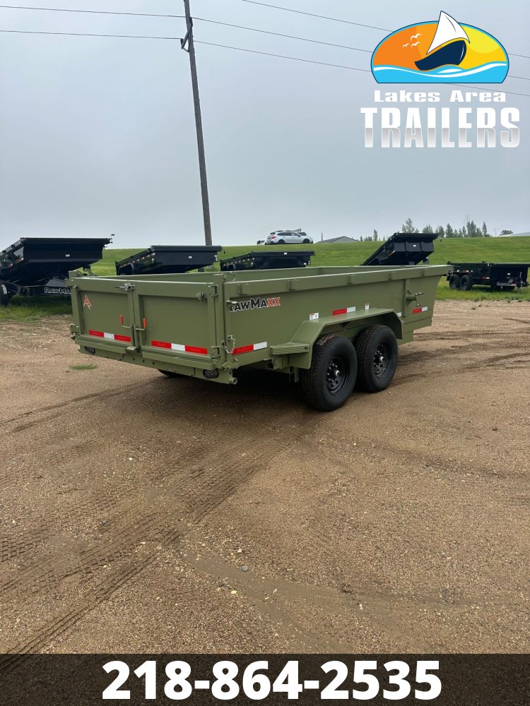 2026 RAWMAXX 83X14 PKX DUMP TRAILER