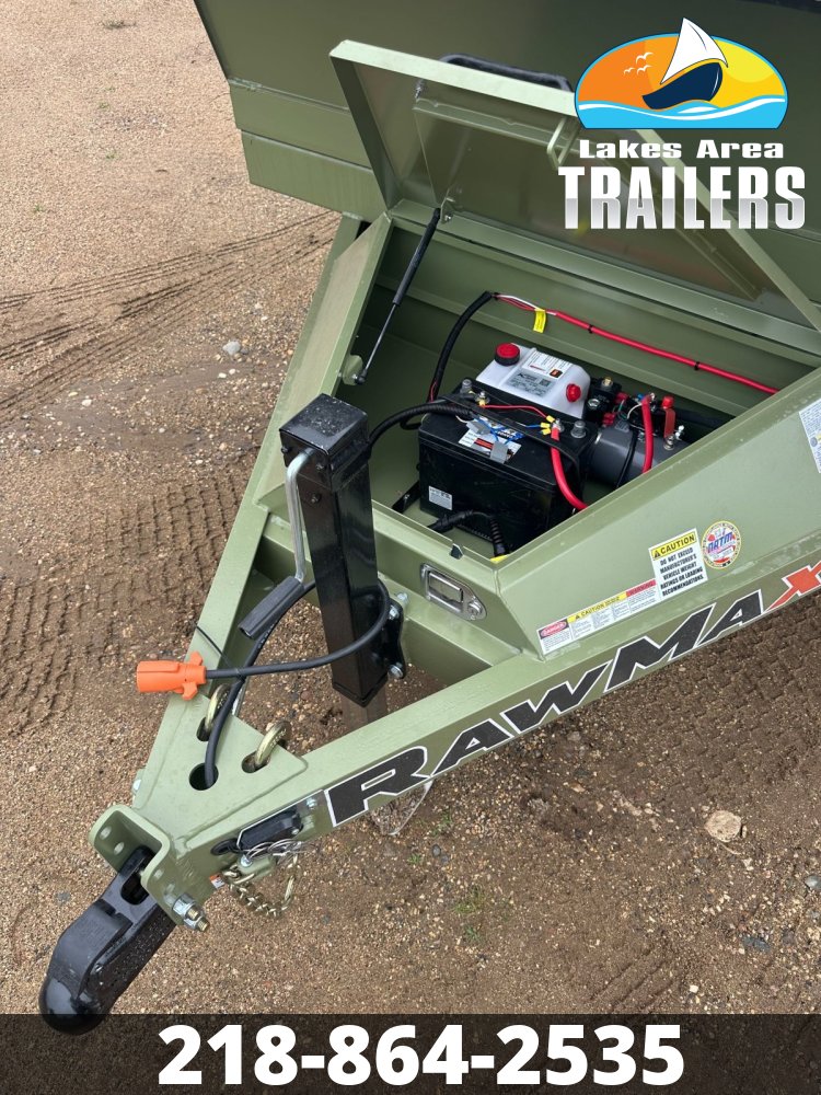 2026 RAWMAXX 83X14 PKX DUMP TRAILER