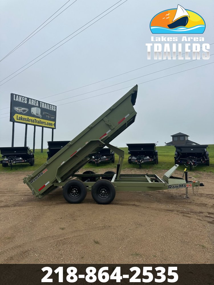 2026 RAWMAXX 83X14 PKX DUMP TRAILER