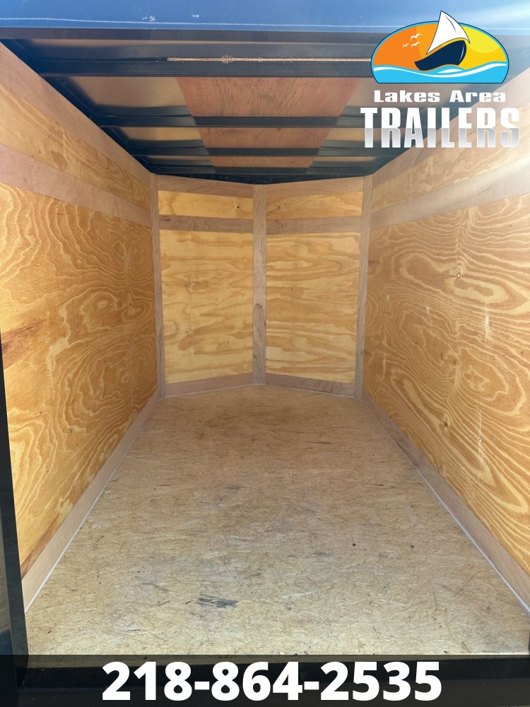 2026 CROSS 5X8 BETA BLACK ENCLOSED TRAILER
