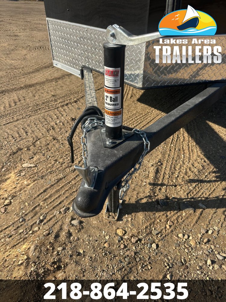 2026 CROSS 5X8 BETA BLACK ENCLOSED TRAILER