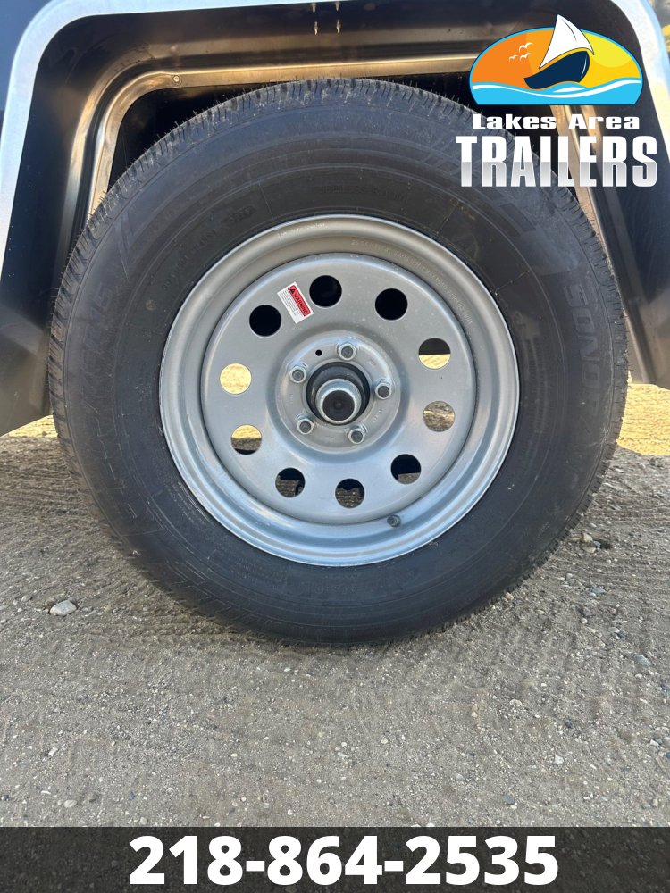 2026 CROSS 5X8 BETA BLACK ENCLOSED TRAILER