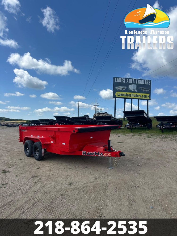2026 RAWMAXX 83X14 PKX DUMP TRAILER