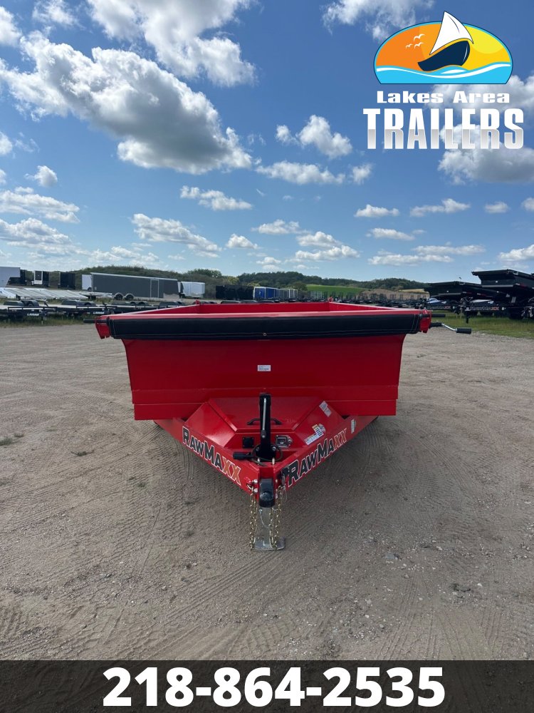 2026 RAWMAXX 83X14 PKX DUMP TRAILER
