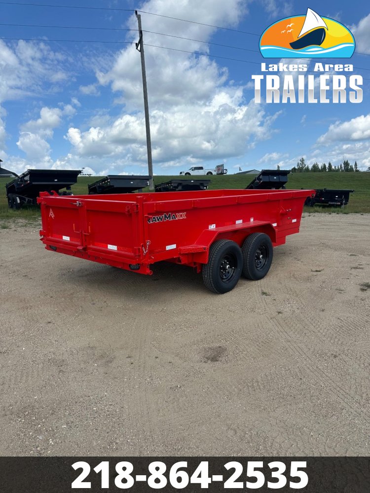 2026 RAWMAXX 83X14 PKX DUMP TRAILER