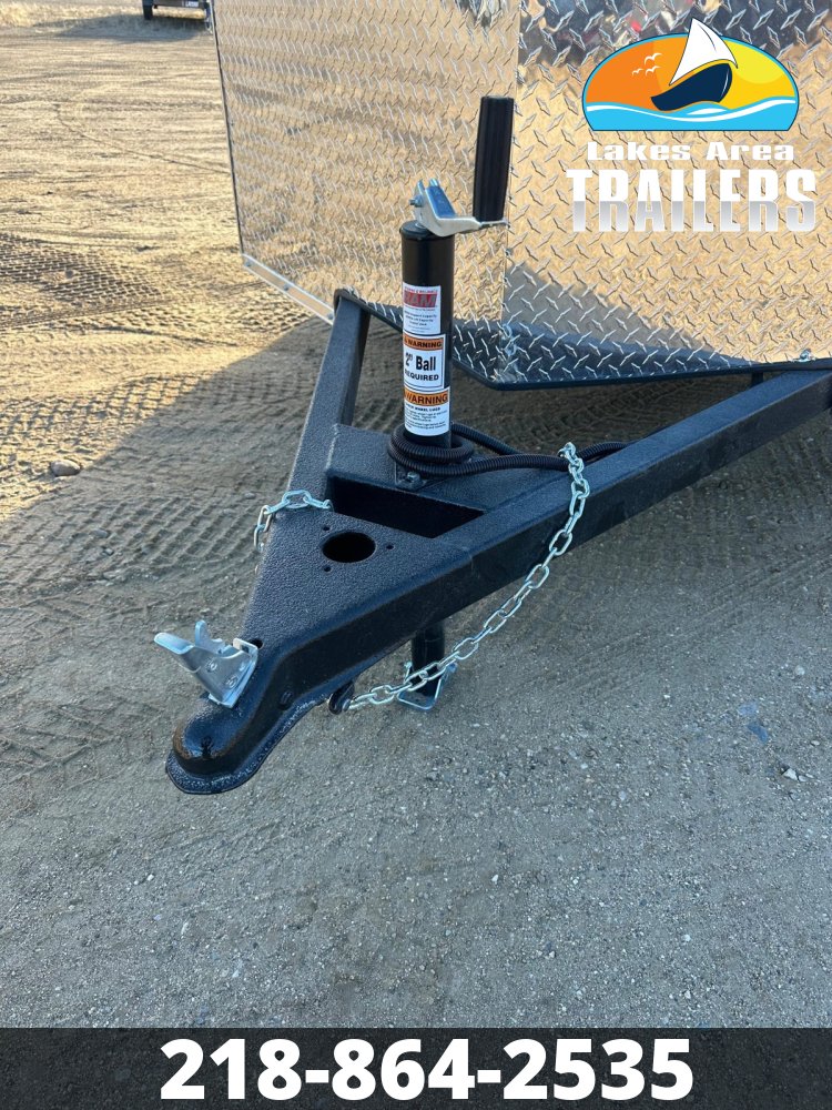 2026 CROSS 6X10 BETA BLACK ENCLOSED TRAILER