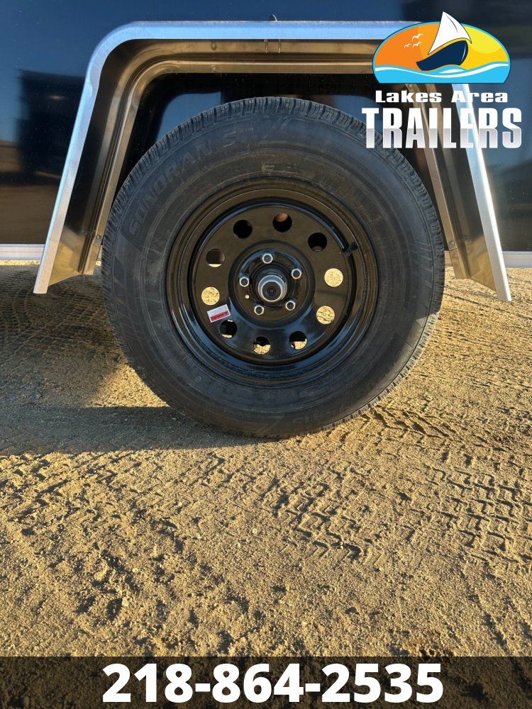 2026 CROSS 6X10 BETA BLACK ENCLOSED TRAILER