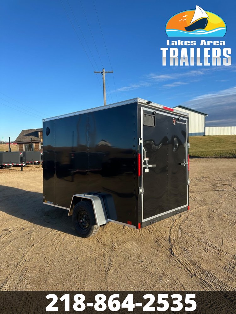 2026 CROSS 6X10 BETA BLACK ENCLOSED TRAILER