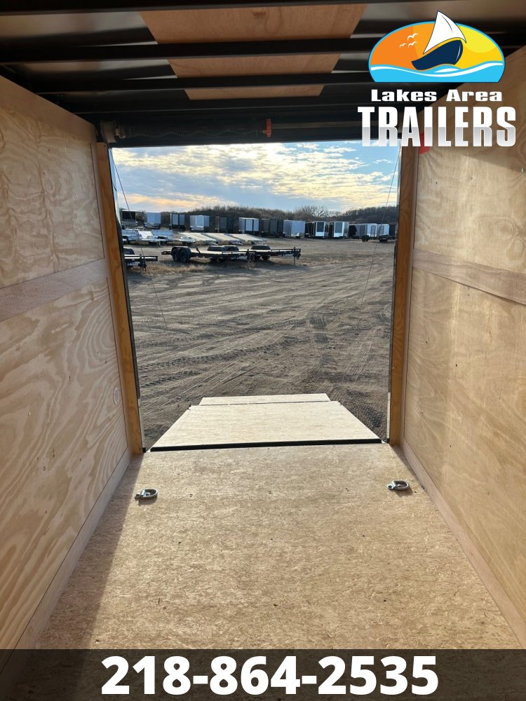 2026 CROSS 6X10 BETA BLACK ENCLOSED TRAILER