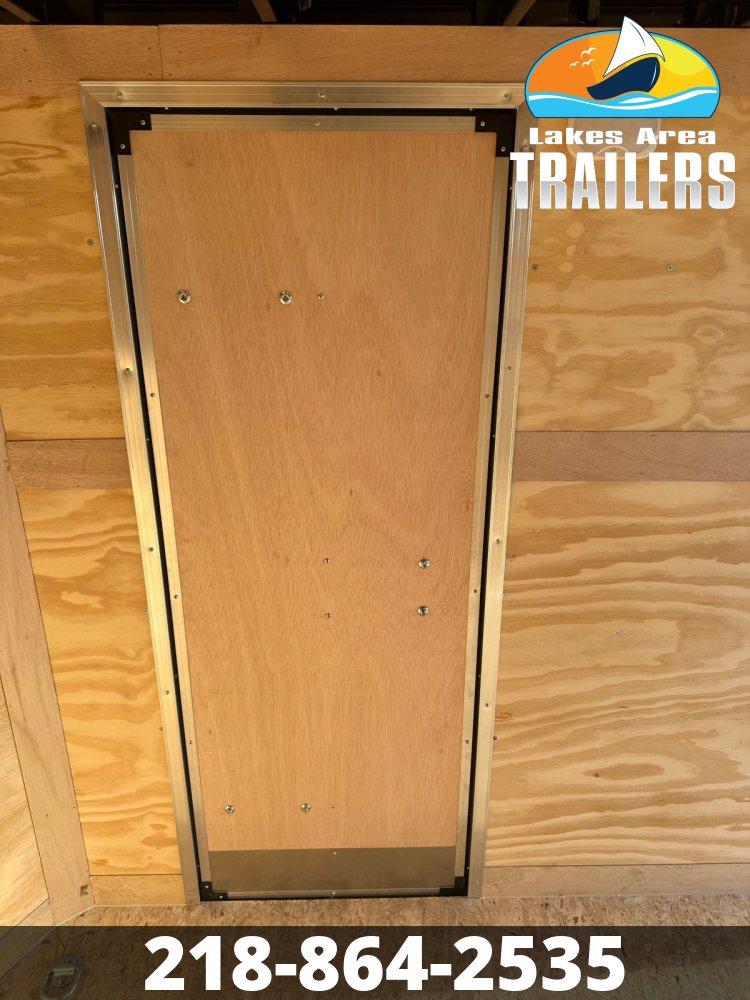 2026 CROSS 6X10 BETA BLACK ENCLOSED TRAILER