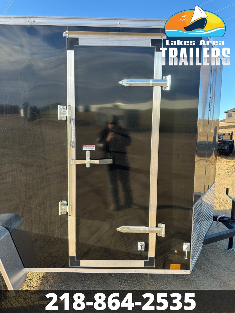 2026 CROSS 6X10 BETA BLACK ENCLOSED TRAILER