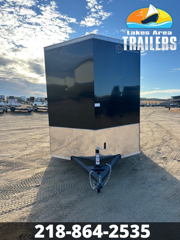 2026 CROSS 6X10 BETA BLACK ENCLOSED TRAILER