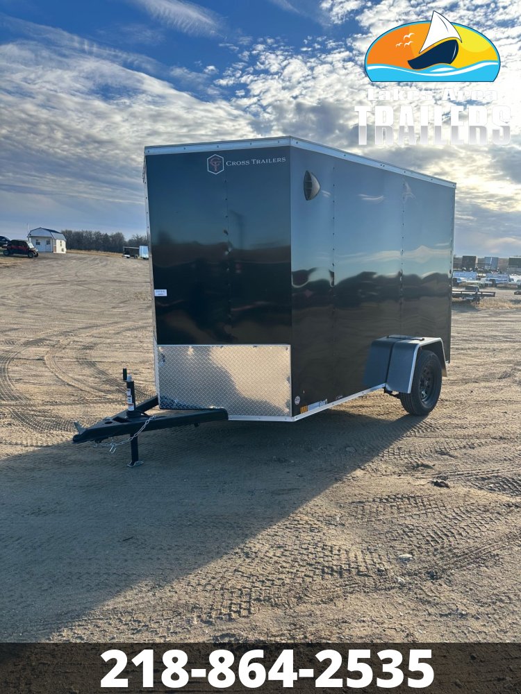 2026 CROSS 6X10 BETA BLACK ENCLOSED TRAILER