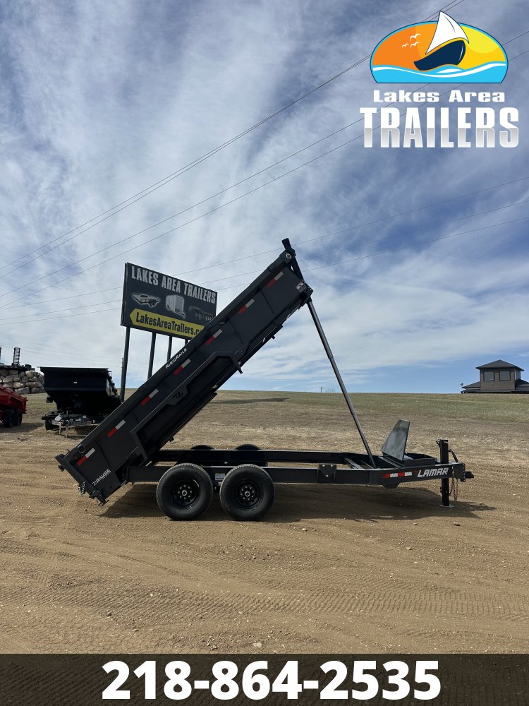 2026 LAMAR 83X14 TELESCOPIC DUMP TRAILER