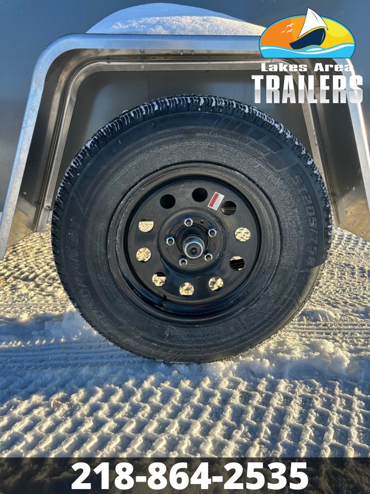 2026 CROSS 6X10 BETA CHARCOAL ENCLOSED TRAILER