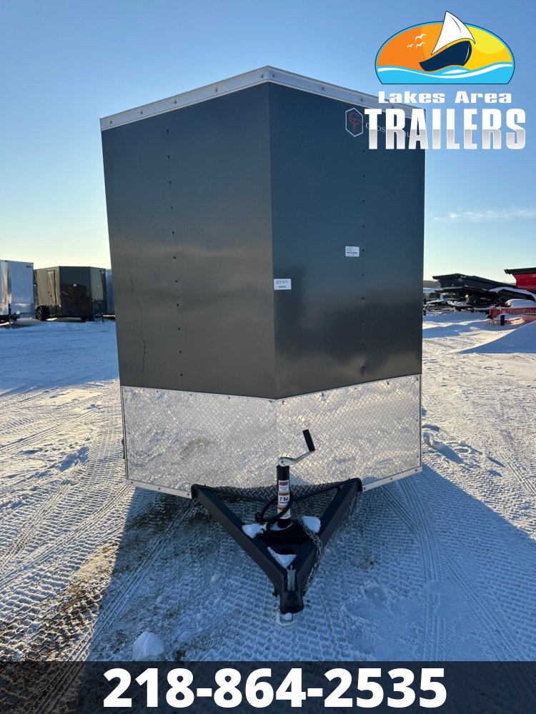 2026 CROSS 6X10 BETA CHARCOAL ENCLOSED TRAILER