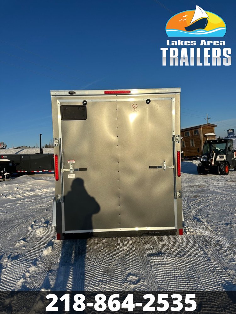 2026 CROSS 6X10 BETA CHARCOAL ENCLOSED TRAILER