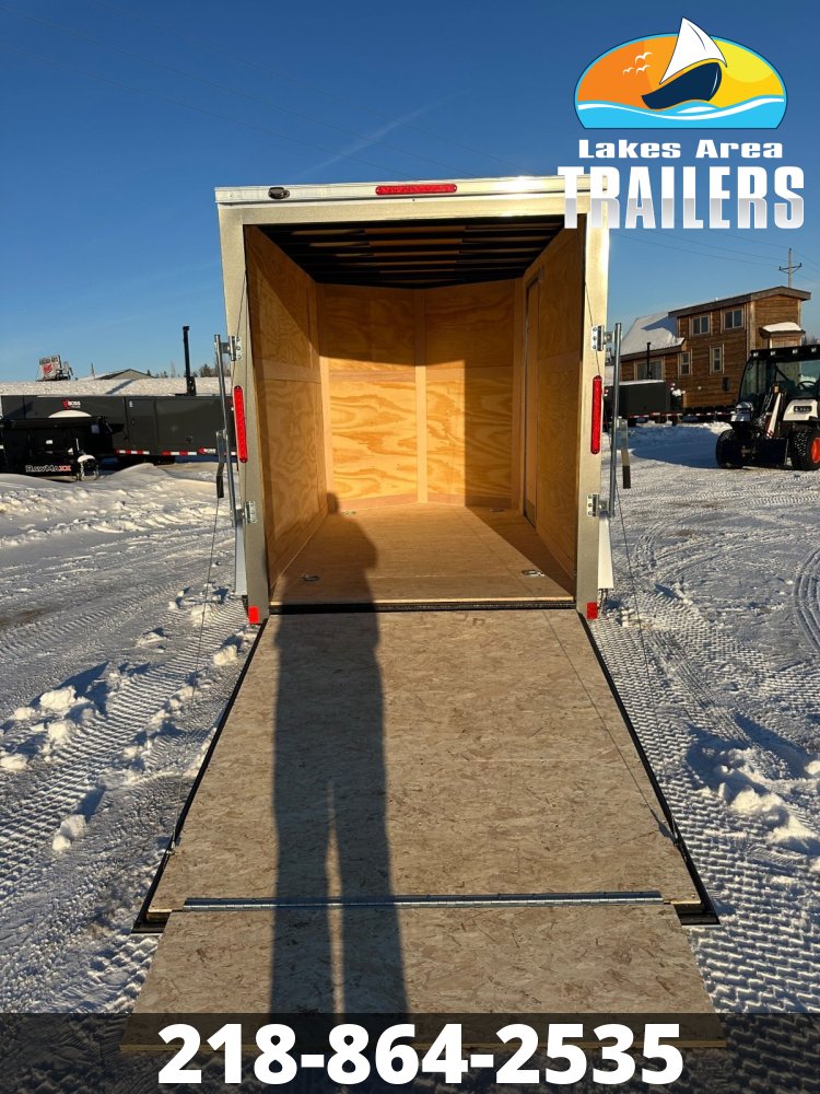 2026 CROSS 6X10 BETA CHARCOAL ENCLOSED TRAILER