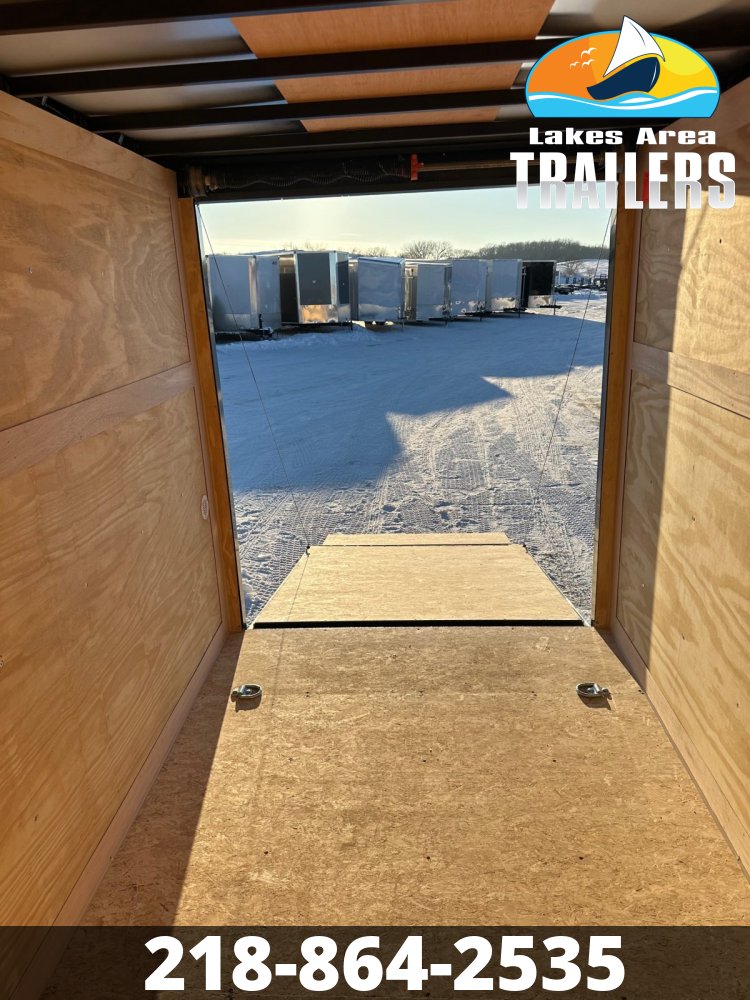 2026 CROSS 6X10 BETA CHARCOAL ENCLOSED TRAILER