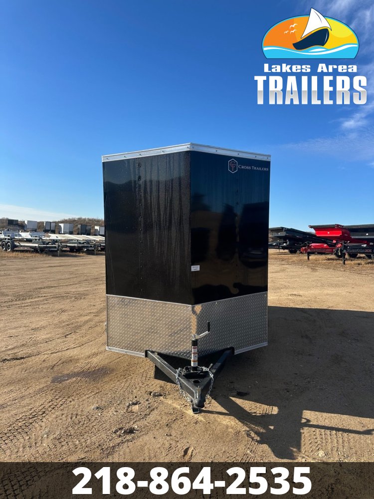 2026 CROSS 6X12 BETA BLACK ENCLOSED TRAILER