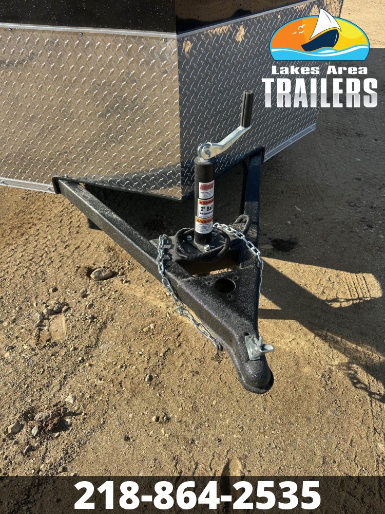 2026 CROSS 6X12 BETA BLACK ENCLOSED TRAILER