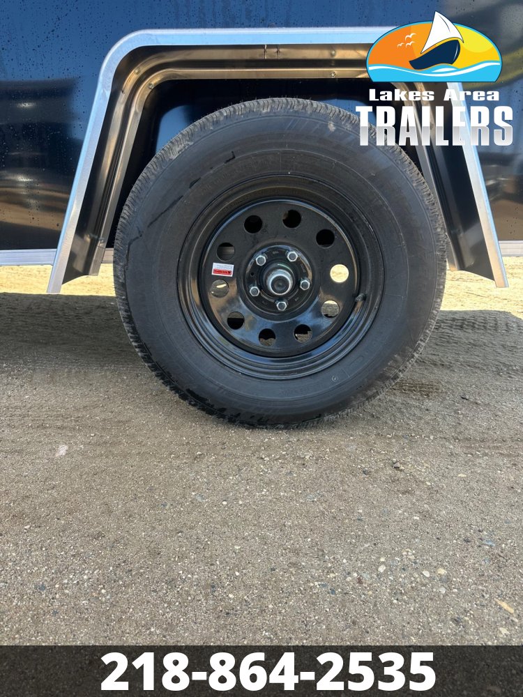 2026 CROSS 6X12 BETA BLACK ENCLOSED TRAILER