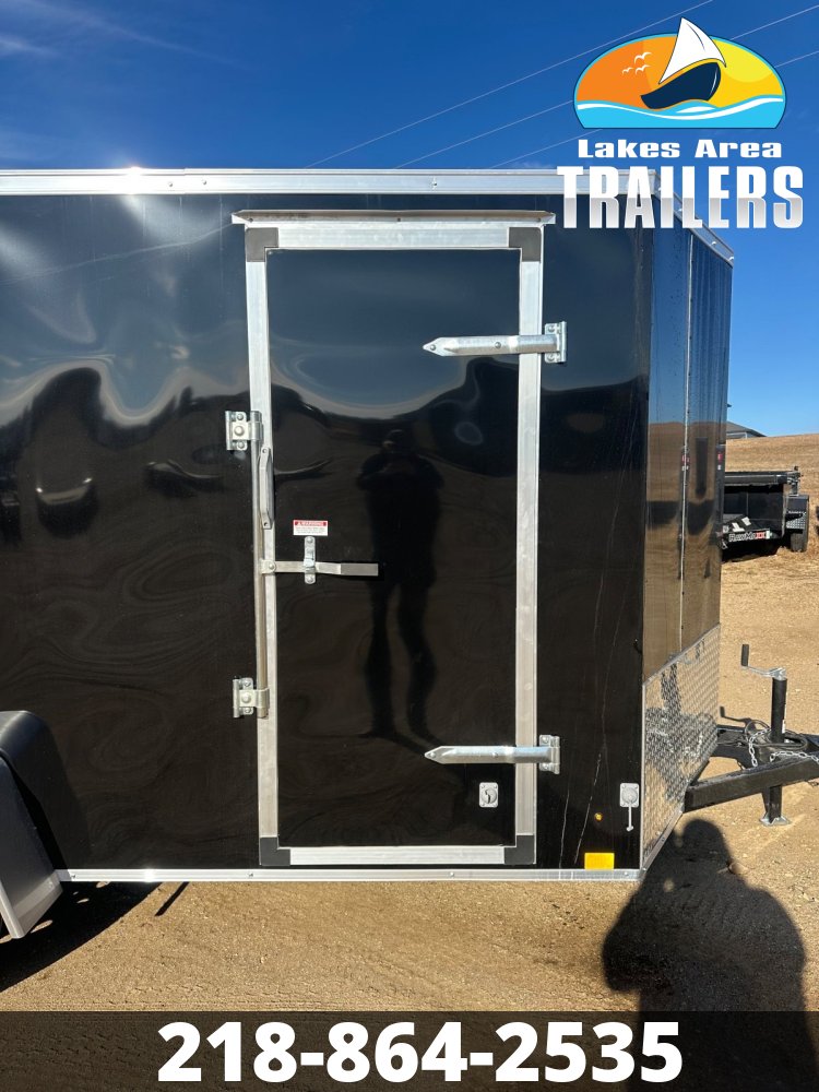 2026 CROSS 6X12 BETA BLACK ENCLOSED TRAILER