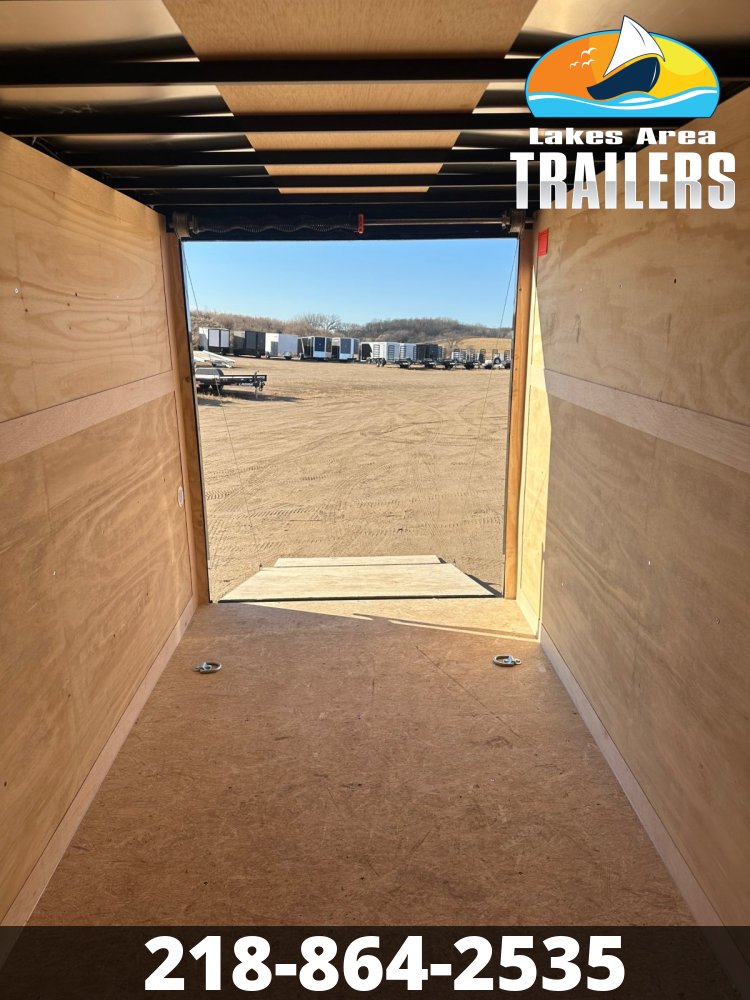 2026 CROSS 6X12 BETA BLACK ENCLOSED TRAILER