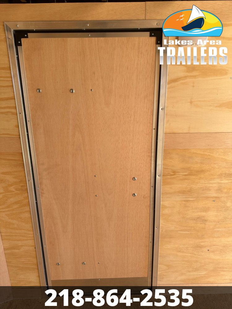 2026 CROSS 6X12 BETA BLACK ENCLOSED TRAILER