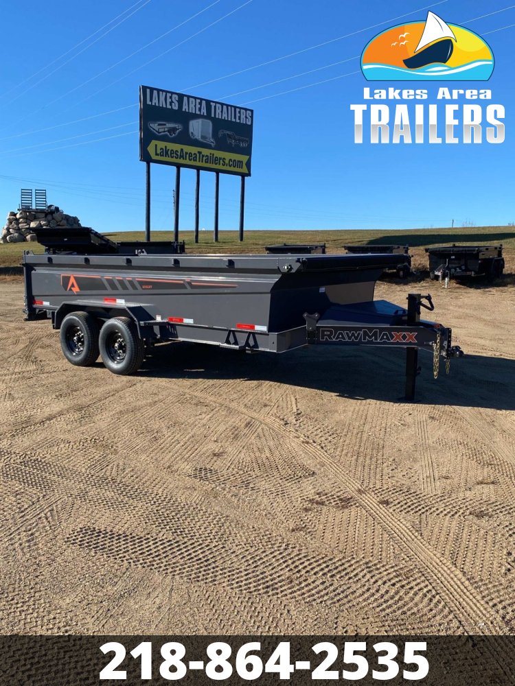 2026 RAWMAXX 83X16 GDX KNIGHT DUMP TRAILER