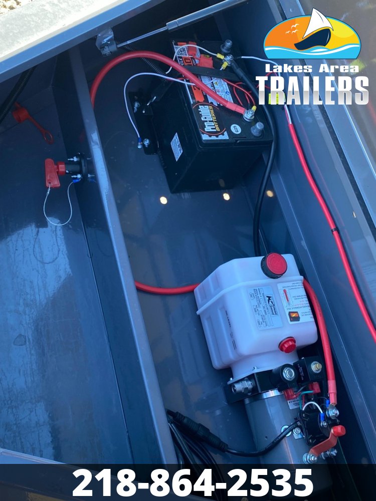 2026 RAWMAXX 83X16 GDX KNIGHT DUMP TRAILER