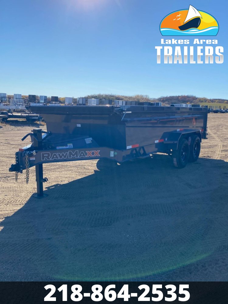 2026 RAWMAXX 83X16 GDX KNIGHT DUMP TRAILER